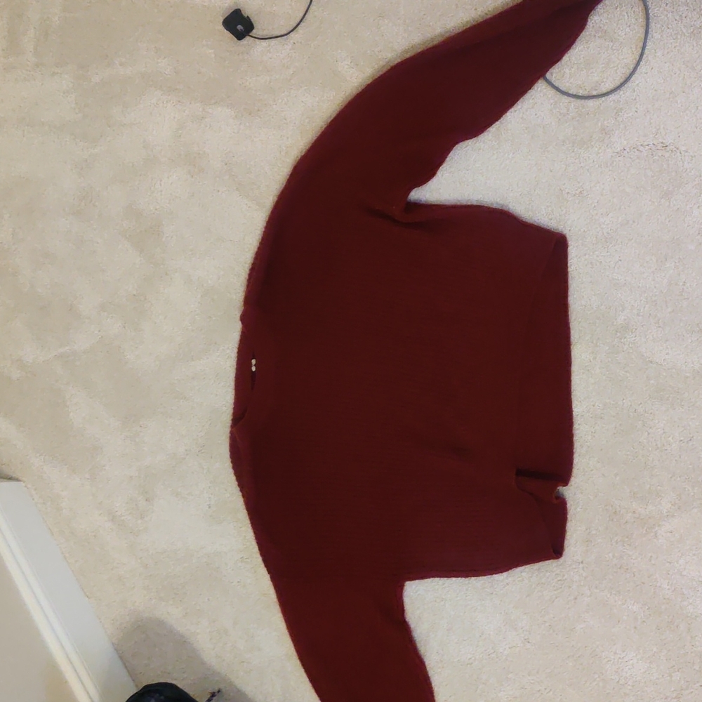 Label of Graded Goods Red Sweater size large